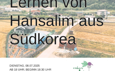 Lernen von der Kooperative Hansalim aus Südkorea